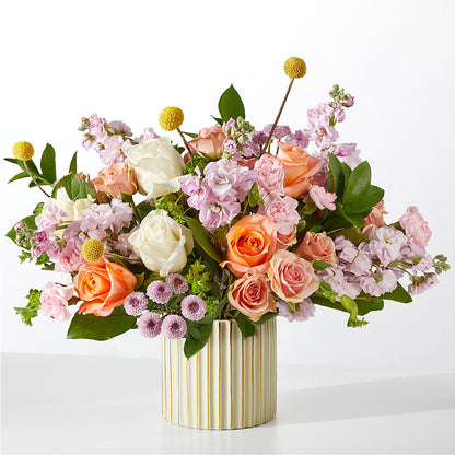 French Market Bouquet with Ivory Vase –  Maison Blooms, Wesley Chapel FL