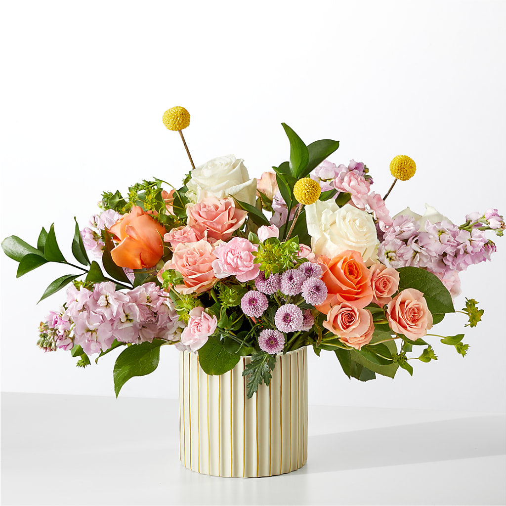 French Market Bouquet with Ivory Vase –  Maison Blooms, Wesley Chapel FL