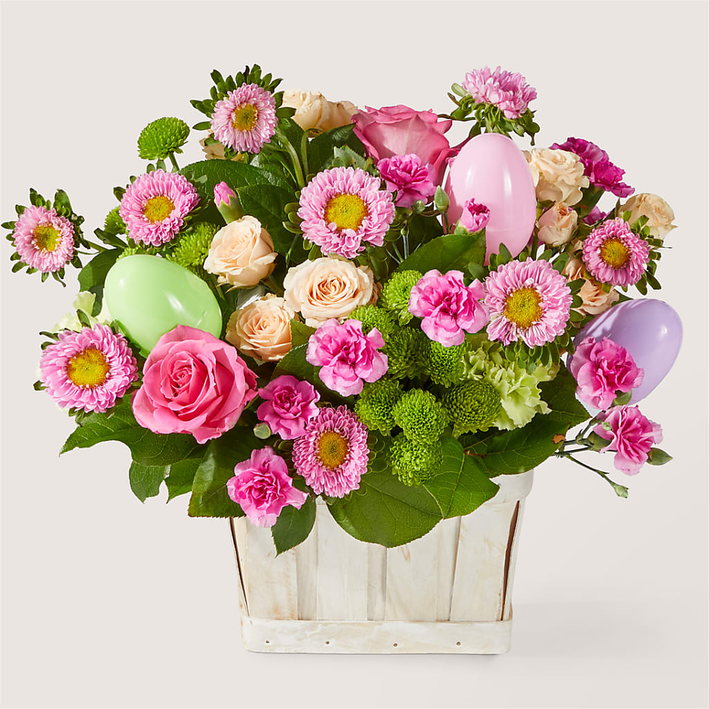 Get Eggcited Basket –  Maison Blooms, Wesley Chapel FL