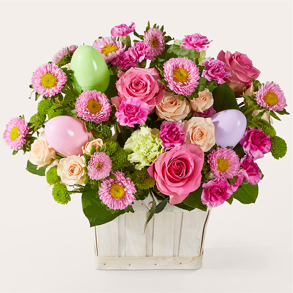 Get Eggcited Basket –  Maison Blooms, Wesley Chapel FL