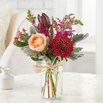 Moody Hues Bouquet –  Maison Blooms, Wesley Chapel FL