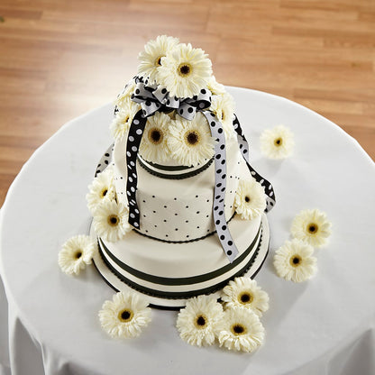 Simple Sophistication Cake Décor –  Maison Blooms, Wesley Chapel FL