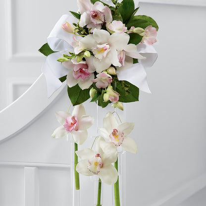 Perfect Entrance Pew Arrangement –  Maison Blooms, Wesley Chapel FL