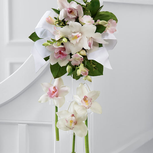 Perfect Entrance Pew Arrangement –  Maison Blooms, Wesley Chapel FL