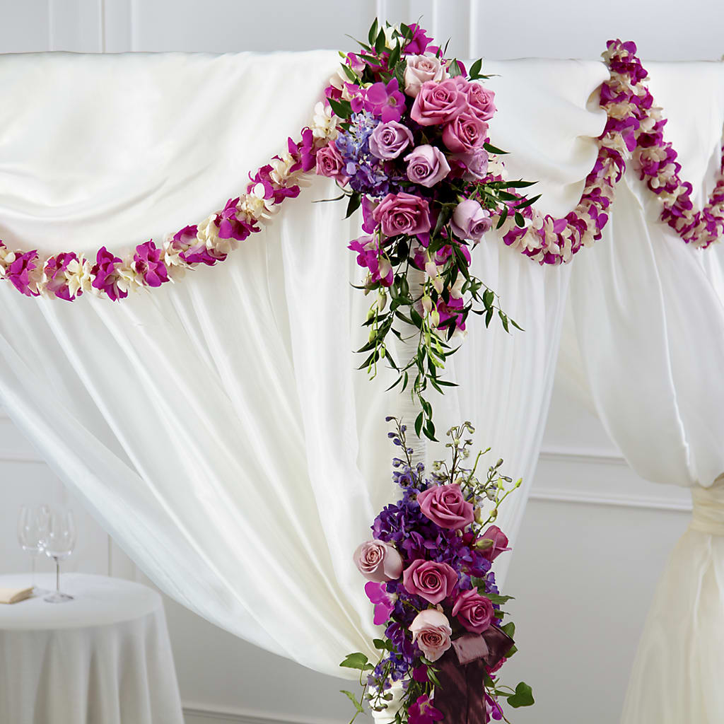 Color & Light Chuppah Decor –  Maison Blooms, Wesley Chapel FL