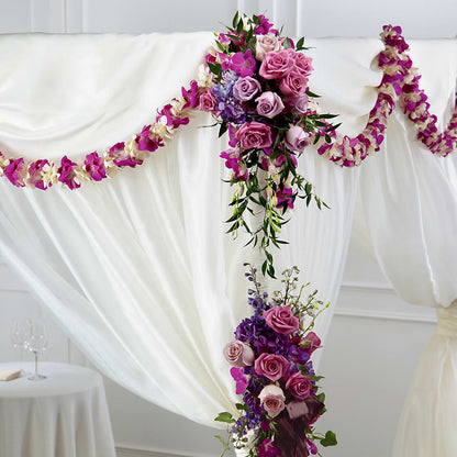 Color & Light Chuppah Decor –  Maison Blooms, Wesley Chapel FL