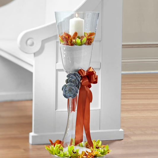 Matrimony Pew Decor –  Maison Blooms, Wesley Chapel FL