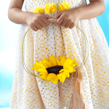 Sweet Sunshine Flower Girl Bouquet –  Maison Blooms, Wesley Chapel FL