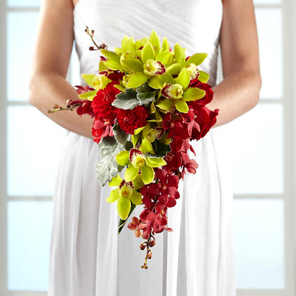 Elegant Orchid Bouquet –  Maison Blooms, Wesley Chapel FL